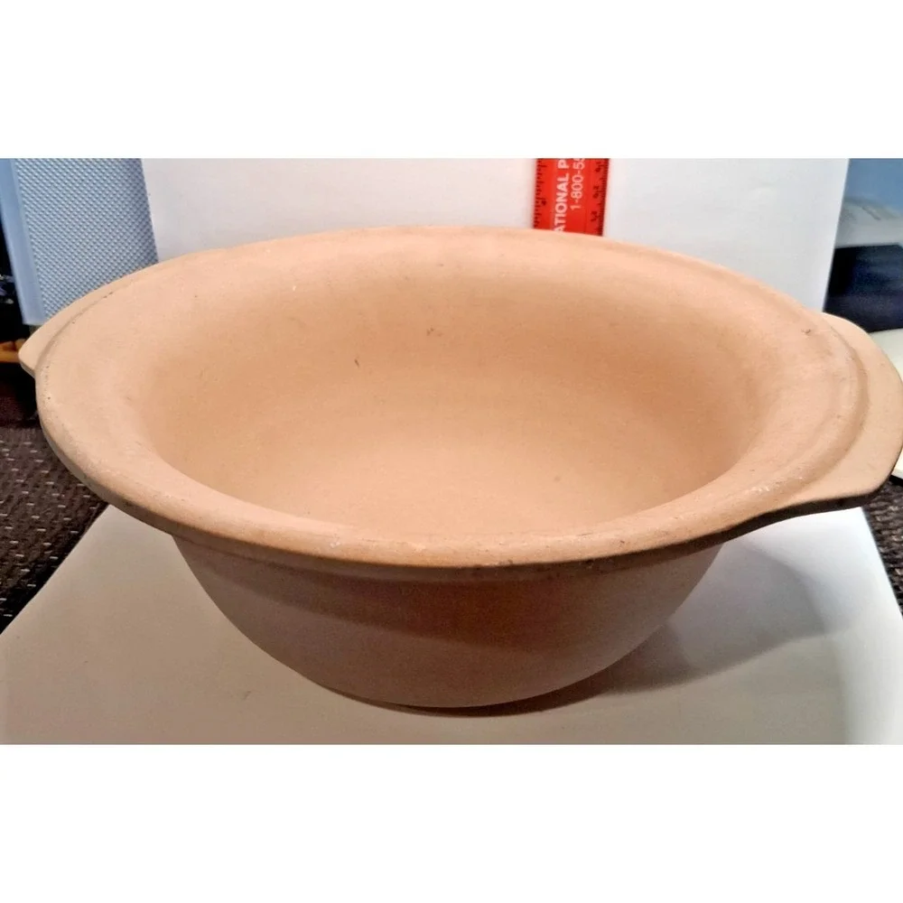 Pampered Chef stoneware baking bowl from the Family Heritage Collection
